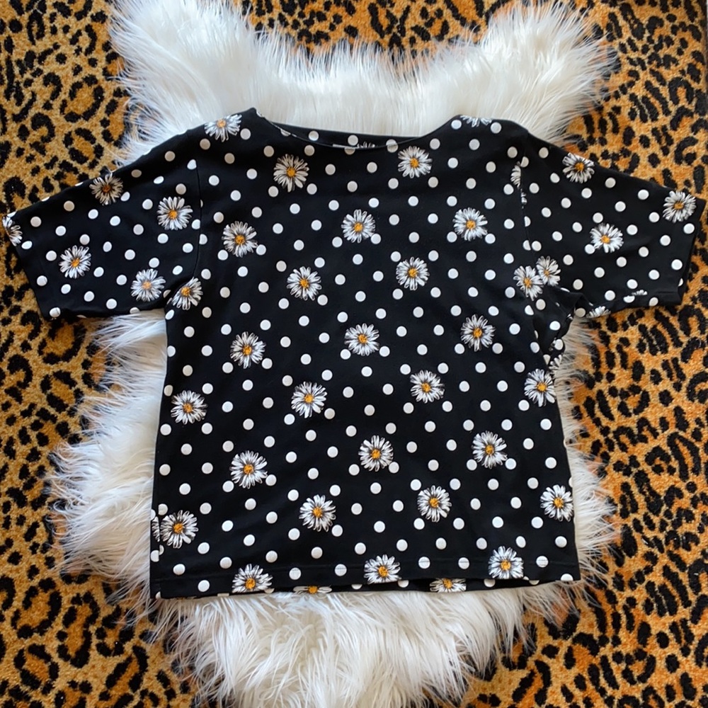 Vintage Richard and company daisy polka dot shirt - Picture 4 of 10